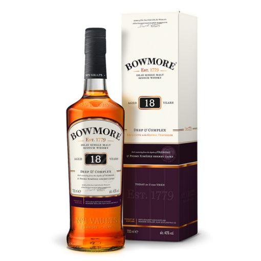 Slika Bowmore whisky 18y  0,7 l