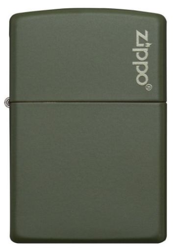 Slika ZIPPO UPALJAČ 221ZL Classic Green Matte Logo