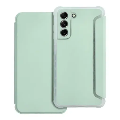 Slika TORBICA PIANO BOOK SAMSUNG S21 FE light green