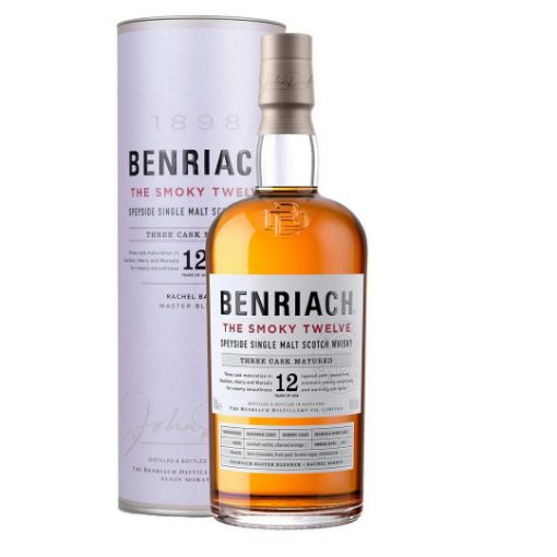 Slika BENRIACH 12 YO SMOKY 0,7 L poklon kutija