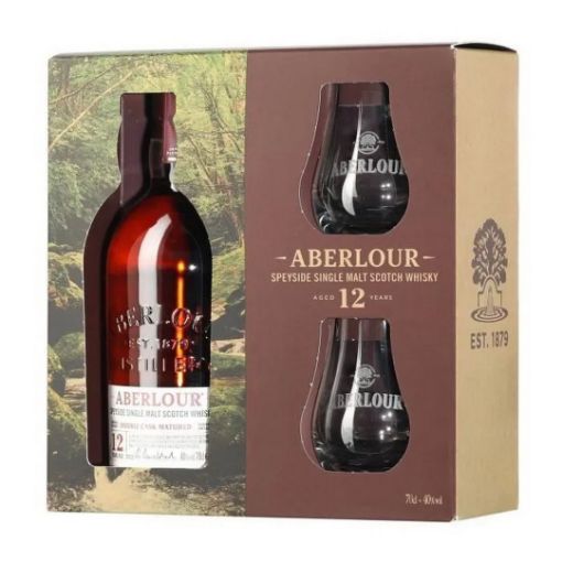 Slika ABERLOUR 12YO + 2 GLASS PACK 0,7 l