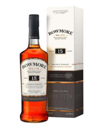 Slika WHISKY Bowmore 15Y 1,0 l 