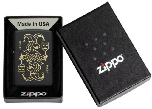 Slika ZIPPO UPALJAČ Masked Joker Design 46290