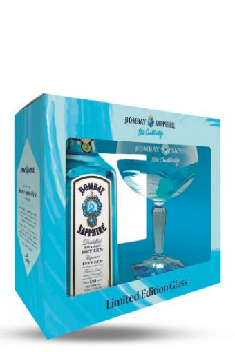 Slika GIN BOMBAY SAPPHIRE 0,7 l + ČAŠA