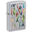 Slika ZIPPO UPALJAČ Fishing Hooks Design 46319